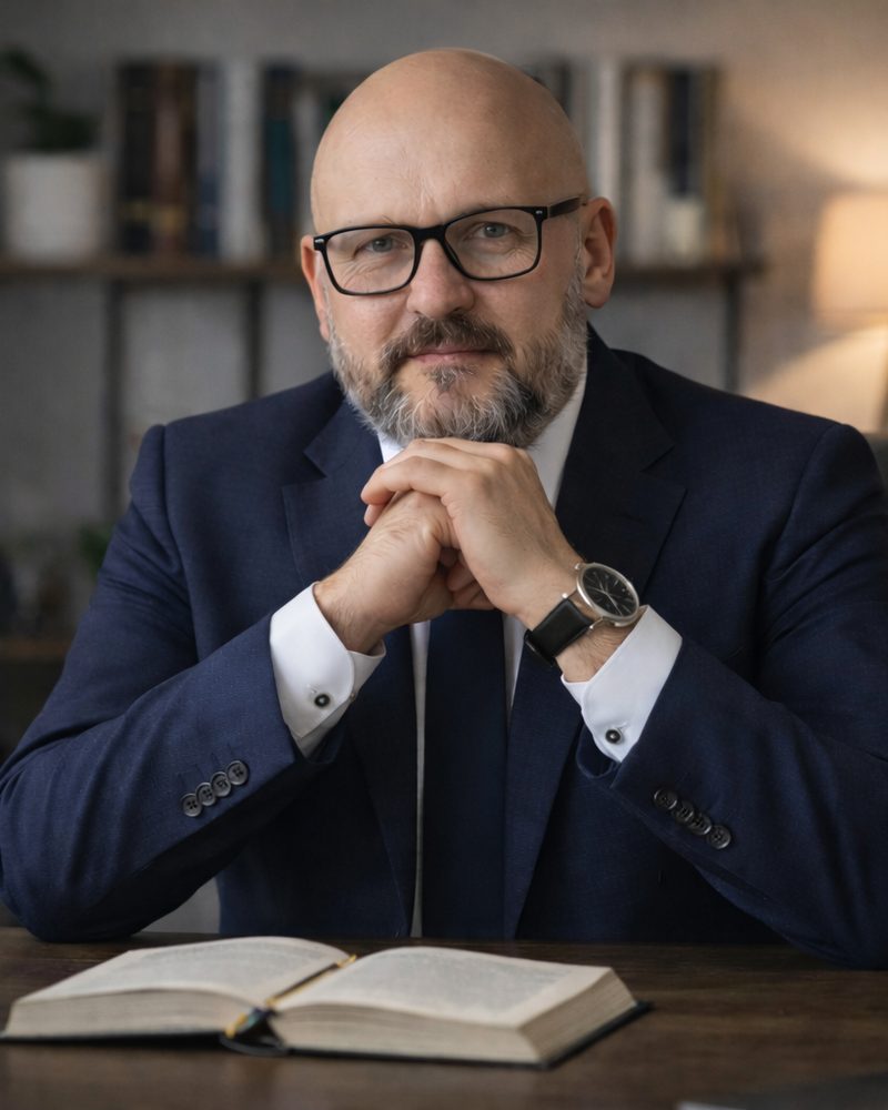 Radca prawny Hubert Kaczmarek w kancelarii